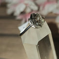 Herkimer dimond ring adjustable