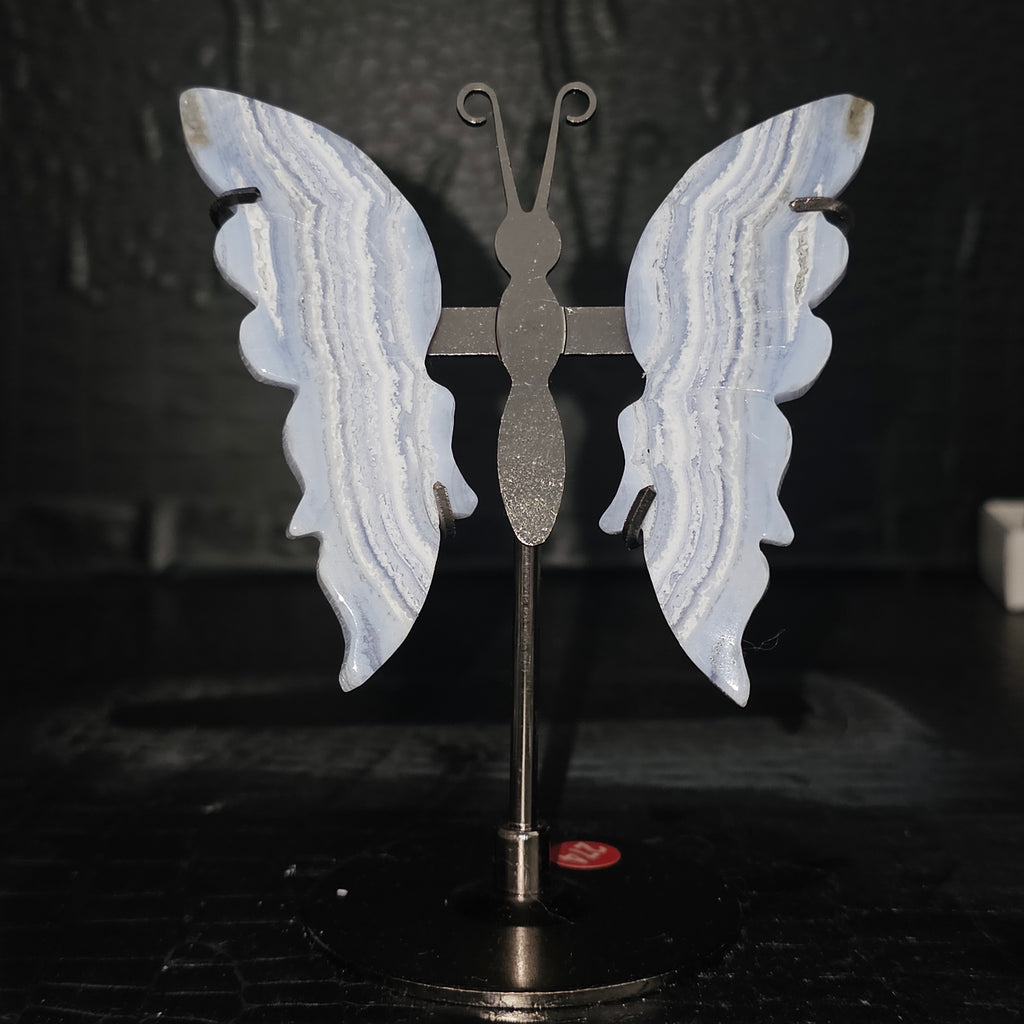 Blue lace agate wings