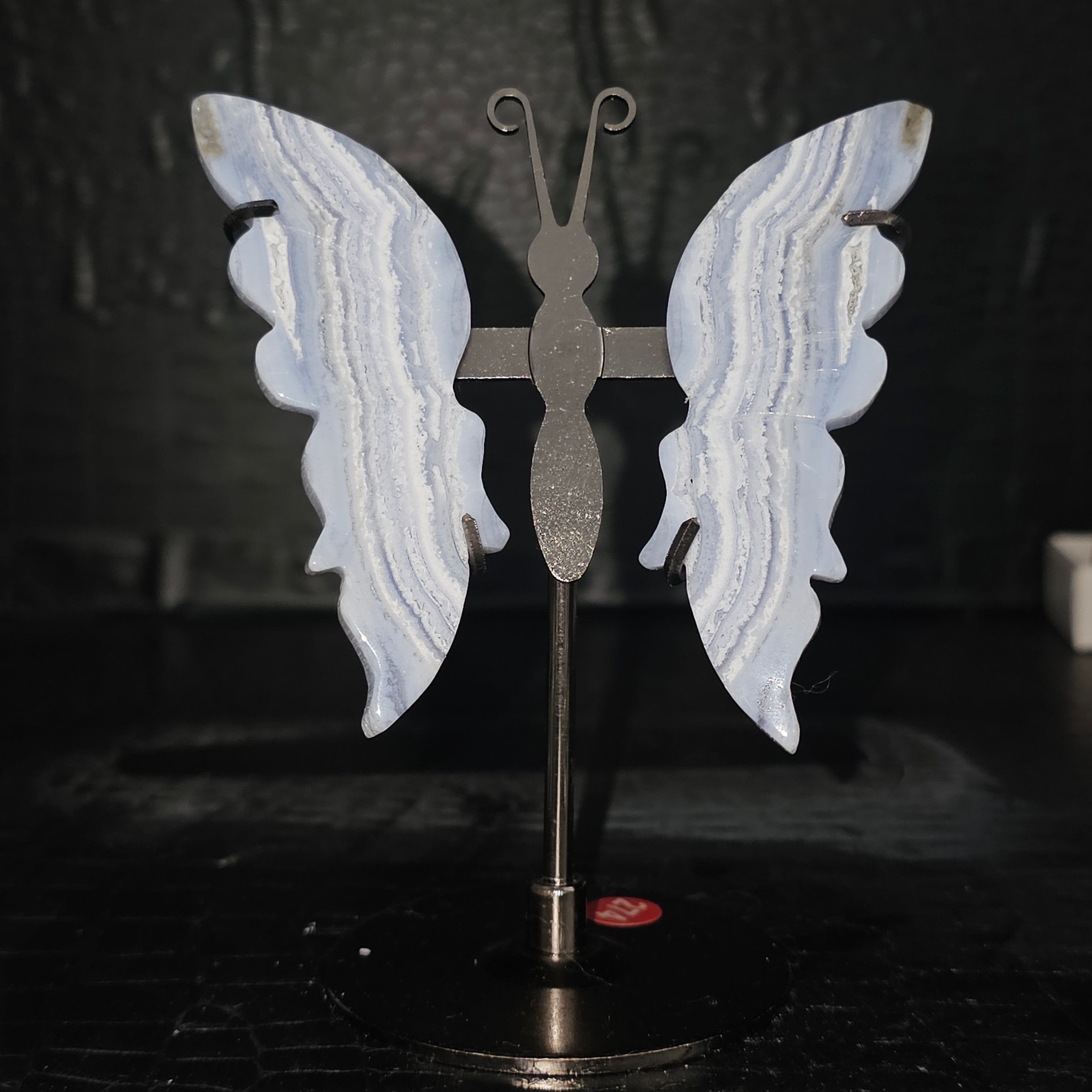 Blue lace agate wings