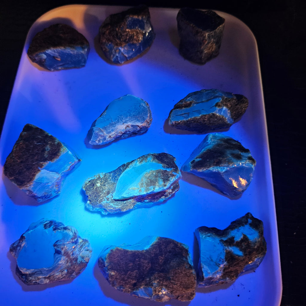 My pick blue amber rare