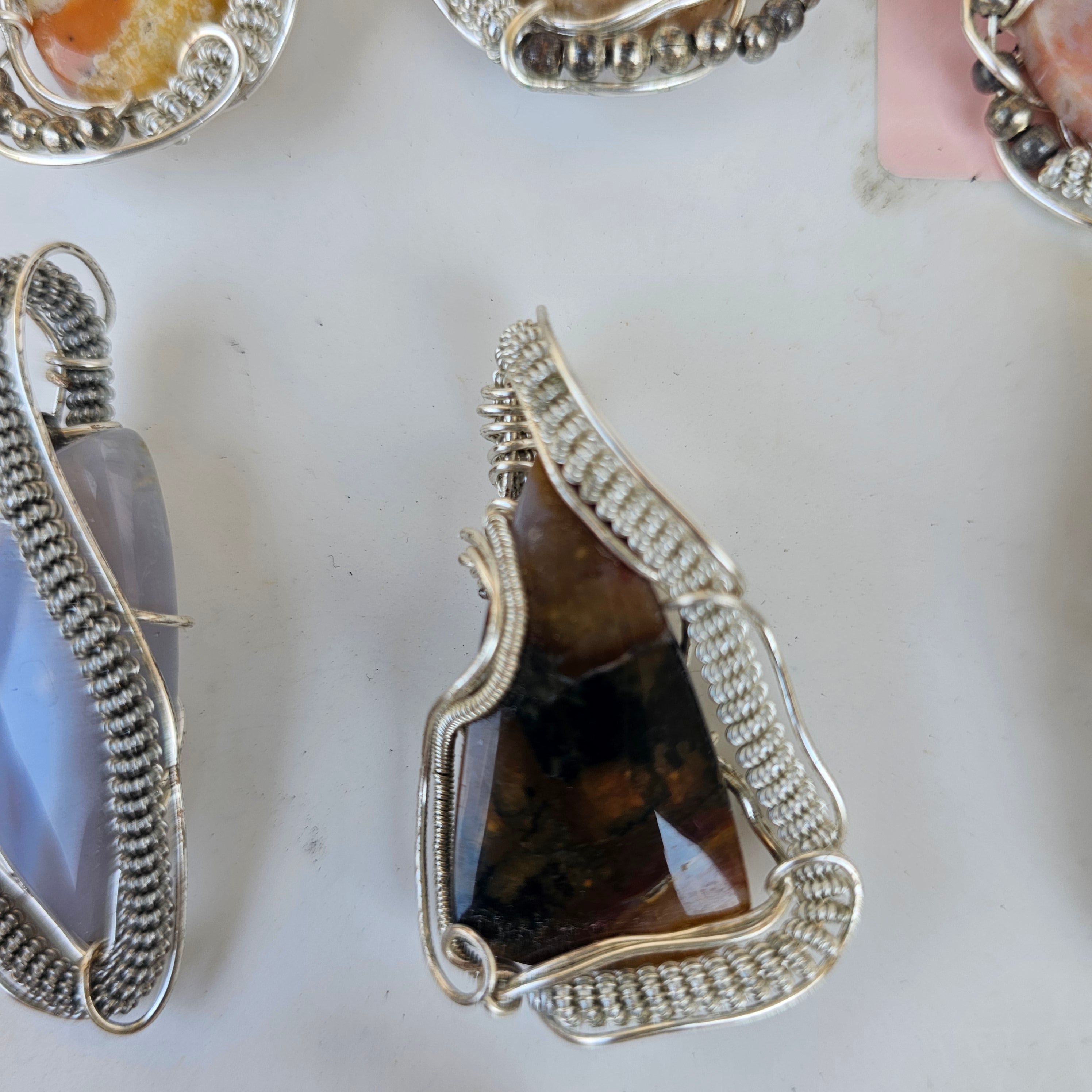 Hand wrapped pendent
