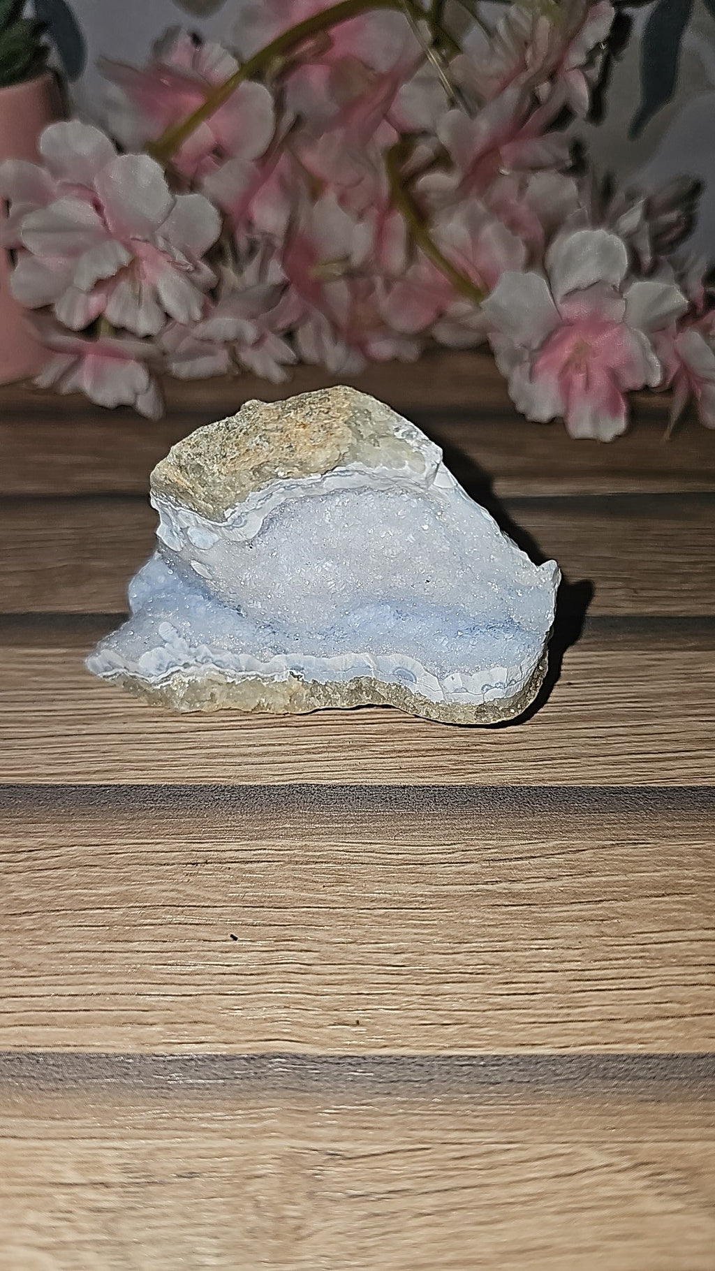 Blue lace agate freeform