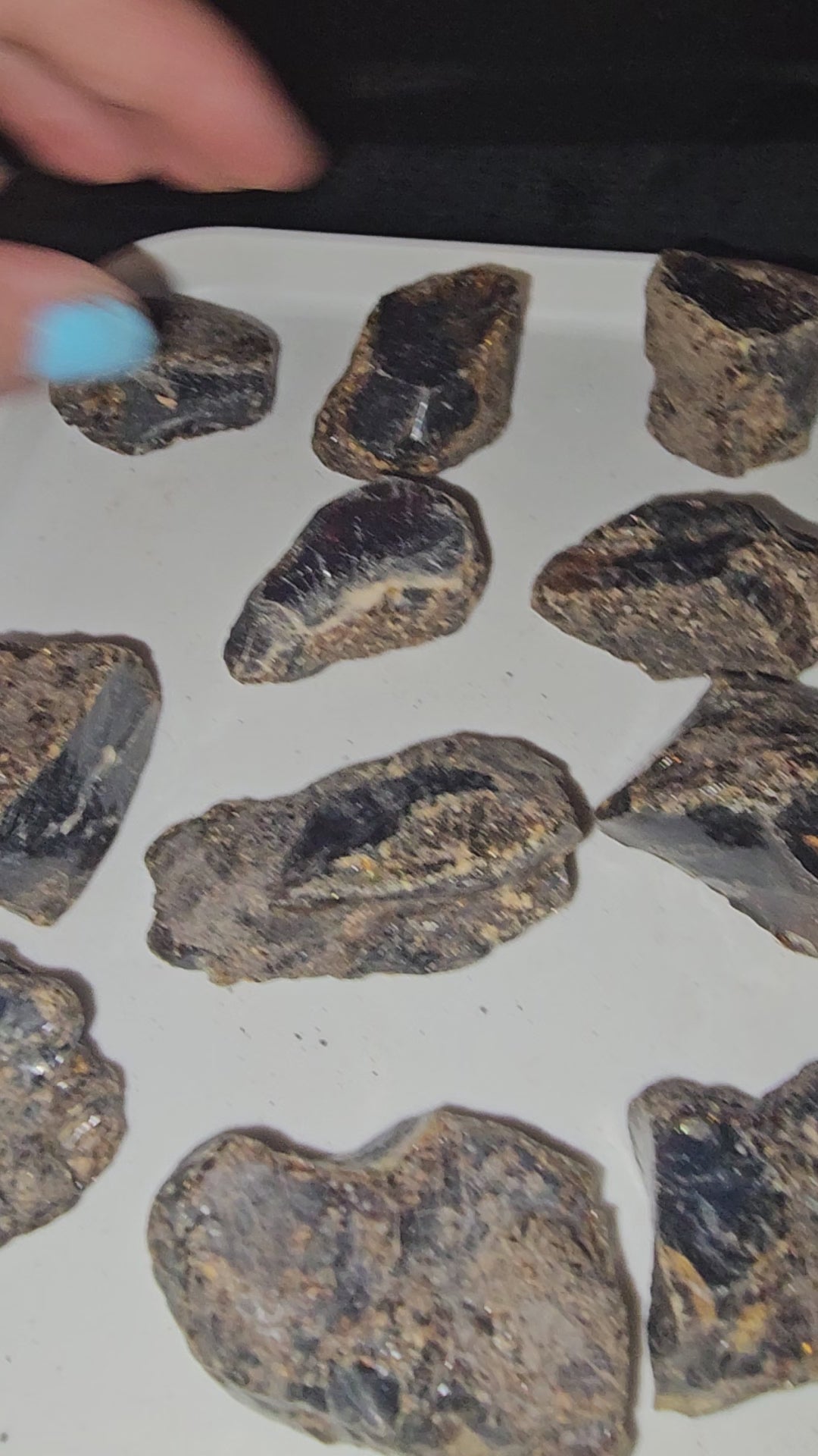 My pick blue amber rare