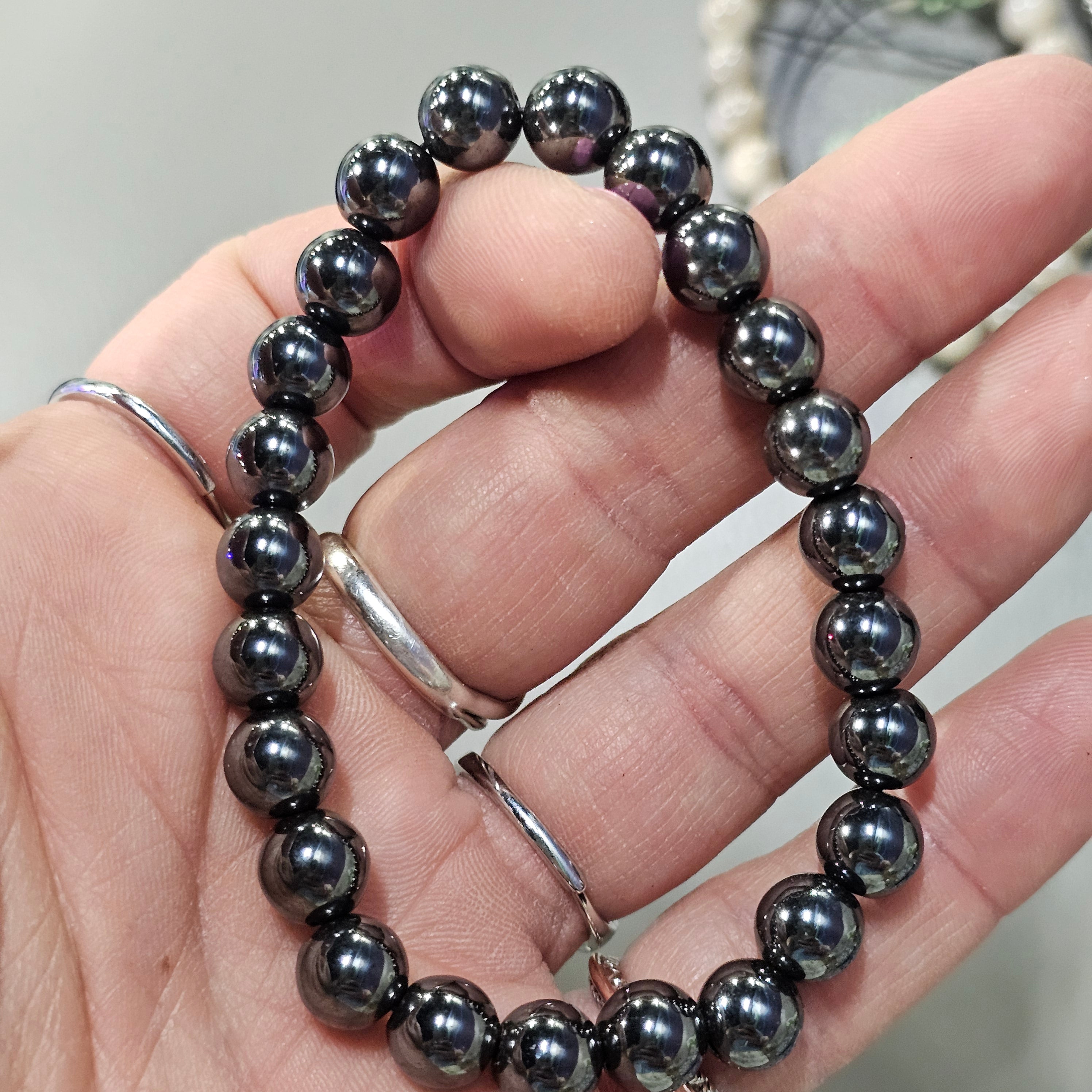 Hematite bracelet