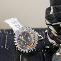 Rutile quartz ring 15D