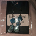 Blue apitite earrings