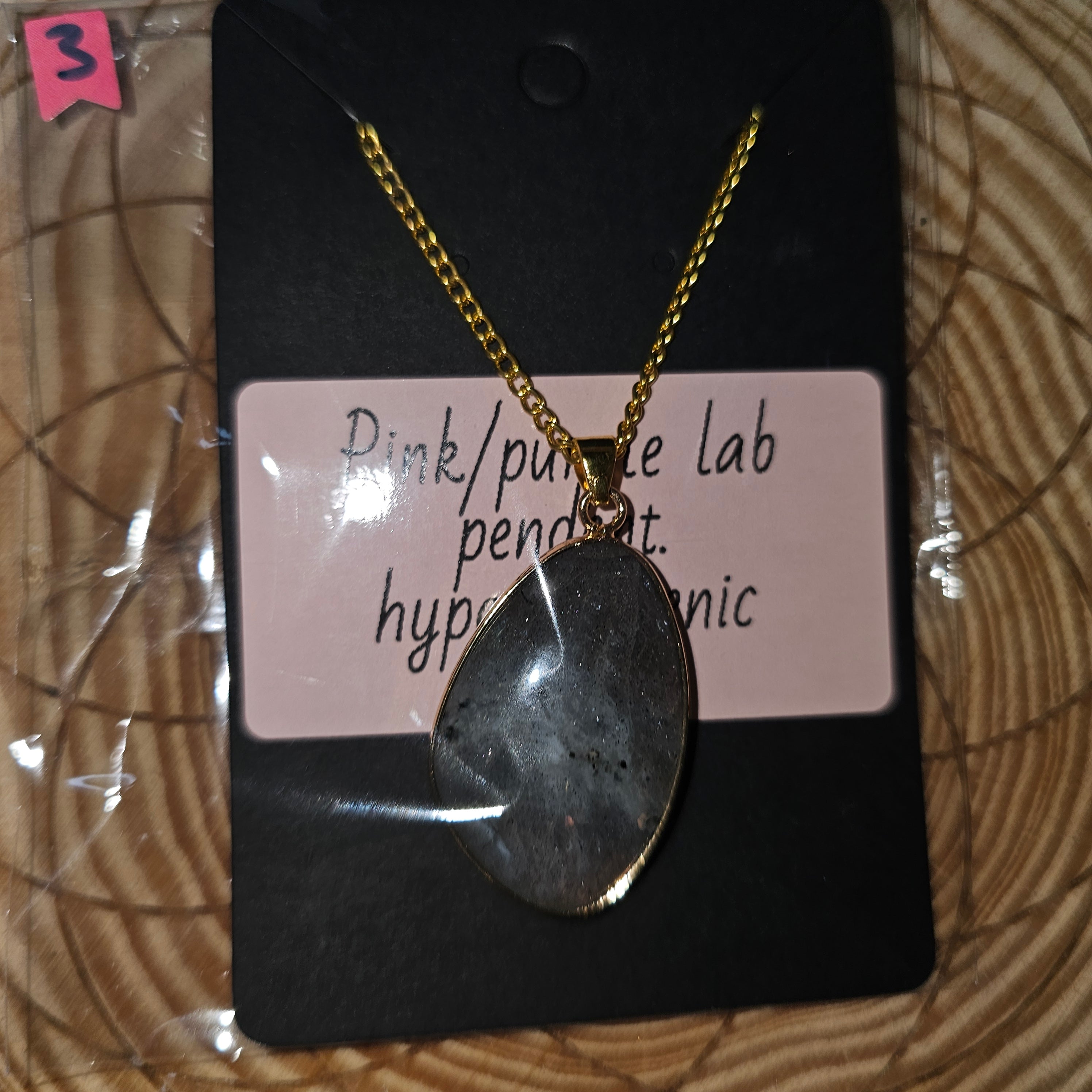 Sunset labradorite necklace 3