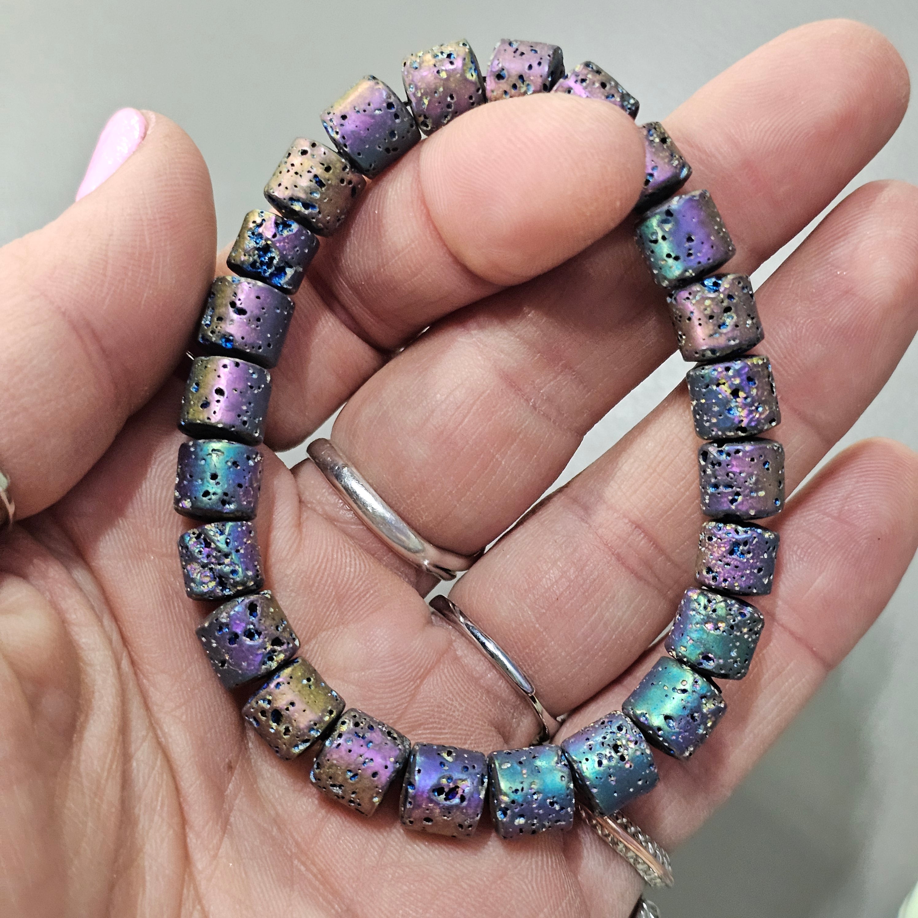 Aura sphalerite bracelet