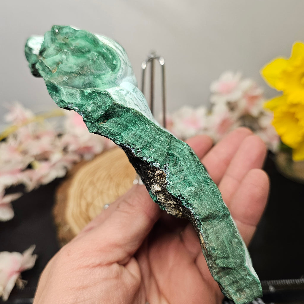 Botryoidal Malachite/Chrysocolla Slab 76