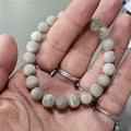Grey moonstone bracelet